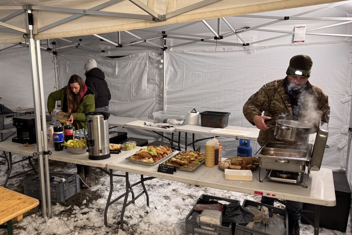 Catering pro natáčení reklamy